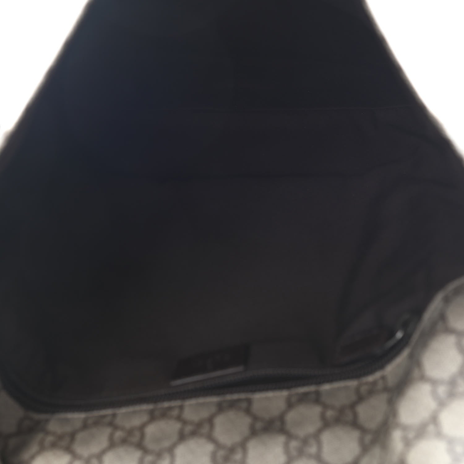 Gucci GG Plus Monogram Web Large Flap Messenger Bag Beige Dark Brown 5 of 13