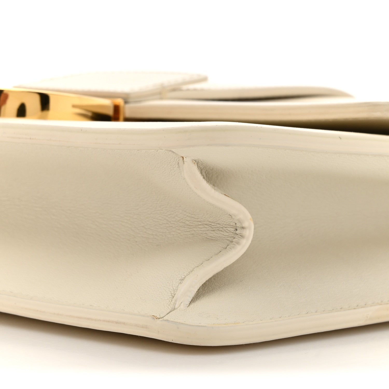 Christian Dior Box Calfskin 30 Montaigne Flap Bag Ivory 8 of 15