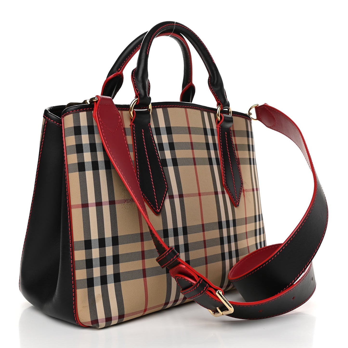 Horseferry Check Medium Ballingdon Tote Honey Black