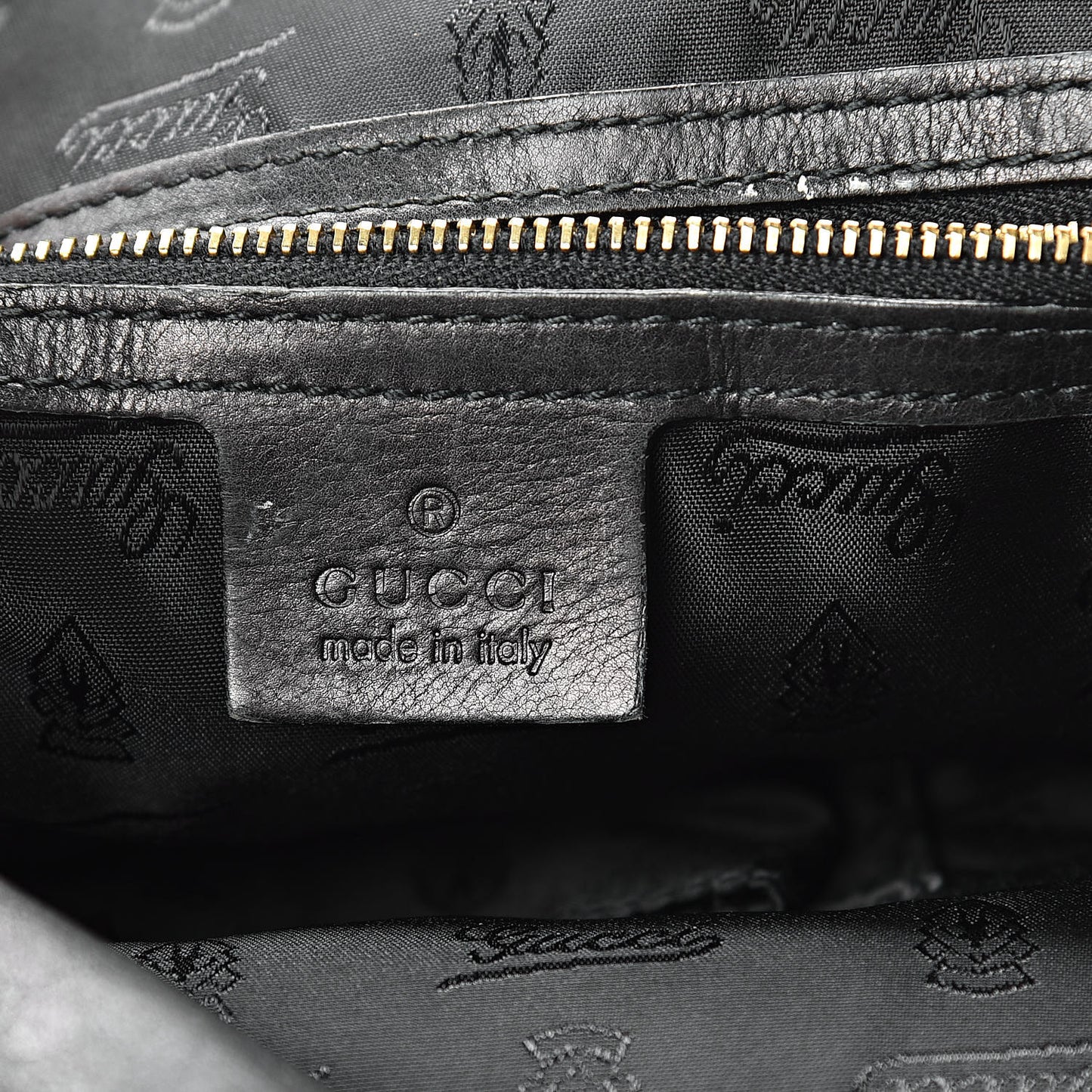 Patent Medium Hysteria Top Handle Bag Black