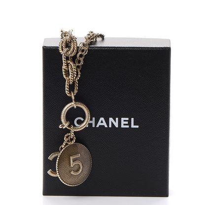 Chanel Chain N°5 CC Necklace Gold 8 of 8