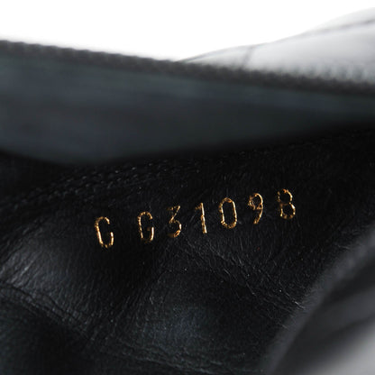 Chanel Calfskin Quilted Cap Toe Short Boots 41 Black 8 of 8
