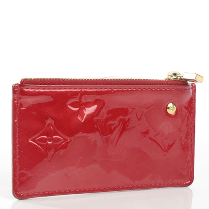 Louis Vuitton Vernis Key Pouch Pomme D'Amour 3 of 7