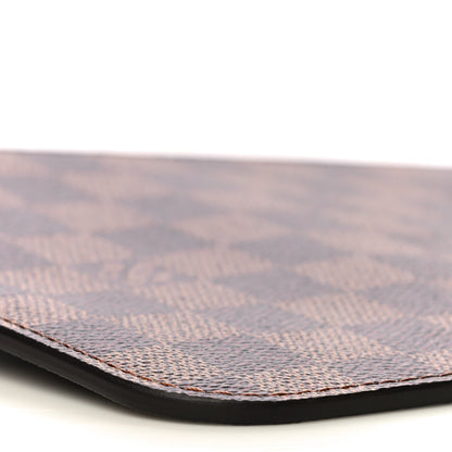 Louis Vuitton Damier Ebene Neverfull MM GM Pochette 8 of 9