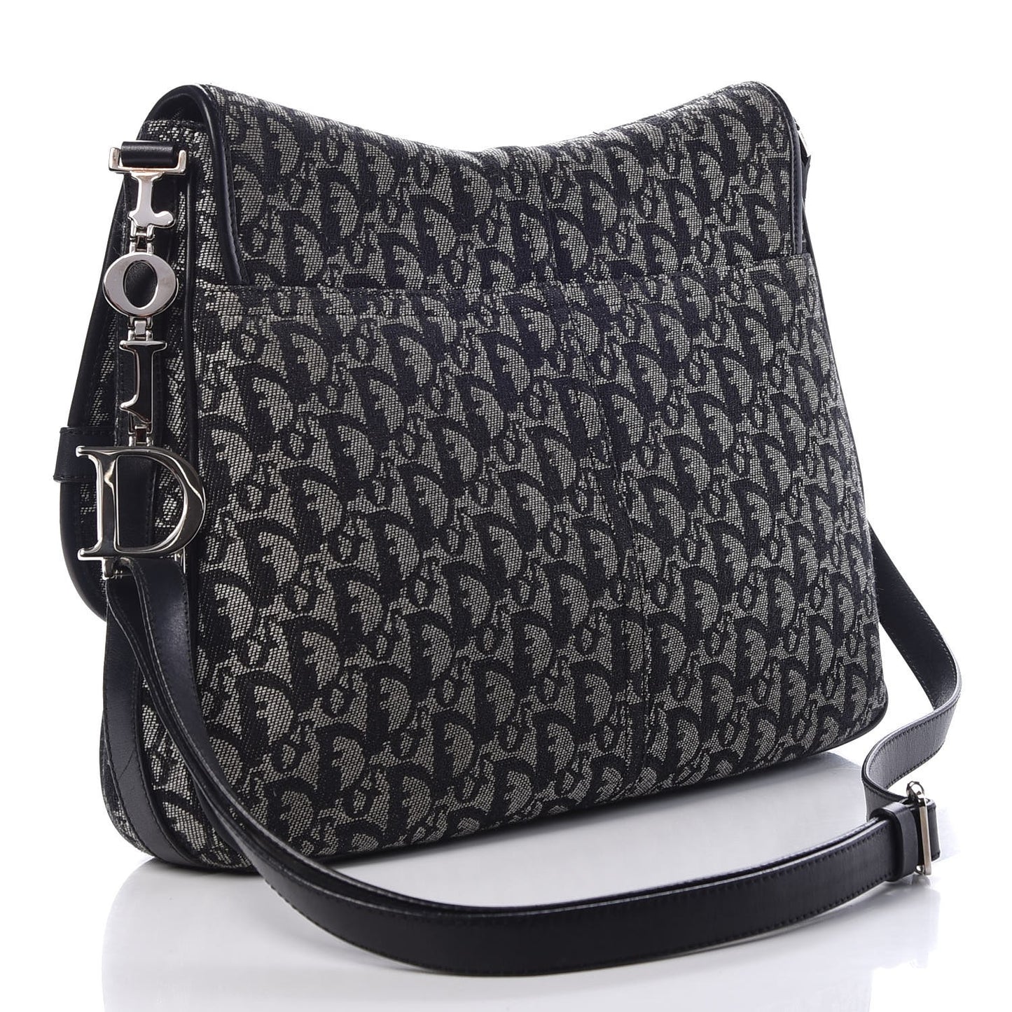 Monogram Messenger Black