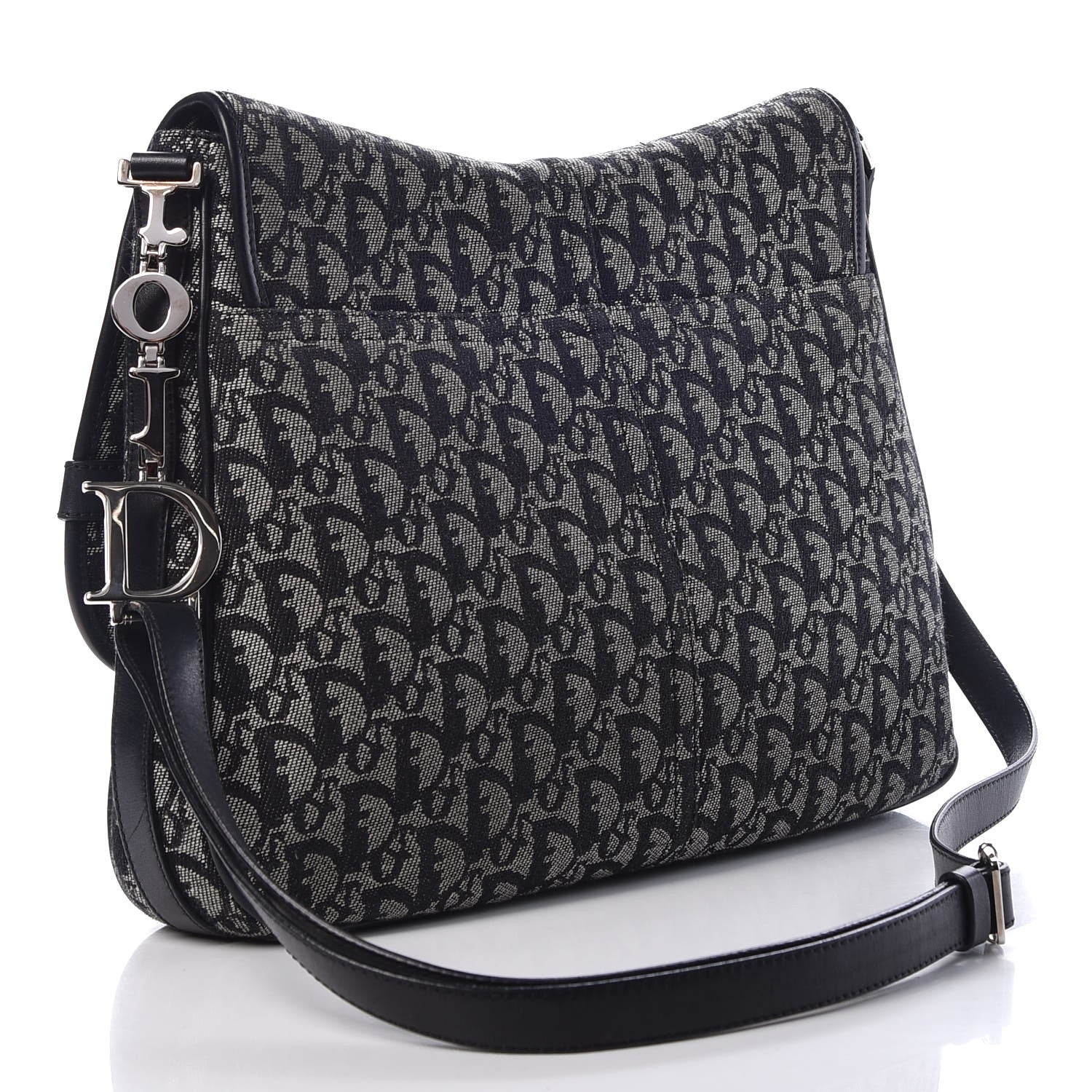 Christian Dior Monogram Messenger Black 3 of 10