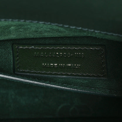 Saint Laurent Calfskin Medium Monogram Sunset New Vert Fonce 7 of 11