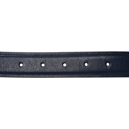 Gucci Lux Calfskin Blondie Interlocking G 30mm Belt 90 36 Blue Agata 3 of 6