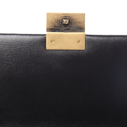 Saint Laurent Smooth Calfskin Suede Medium Bellechasse Black 10 of 10