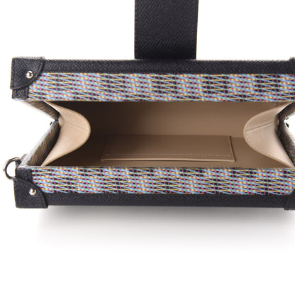 Louis Vuitton Calfskin Monogram LV Pop Petite Malle Blue 5 of 10