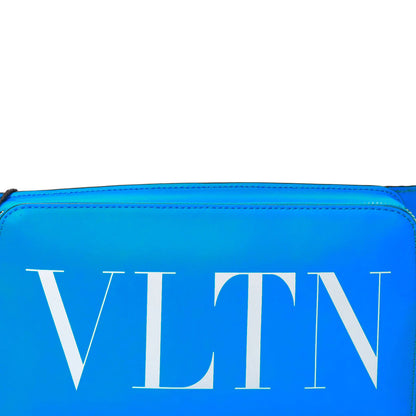 Valentino Garavani Calfskin VLTN Belt Bag Blue 9 of 9