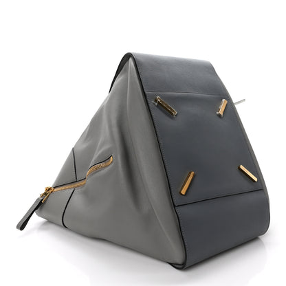 Loewe Calfskin Medium Hammock Shoulder Bag Grey Black 8 of 9