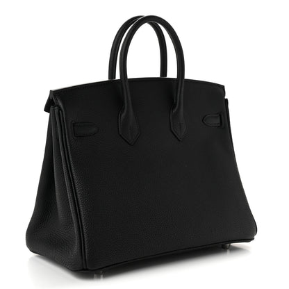 Hermes Togo Birkin 25 Black 3 of 10