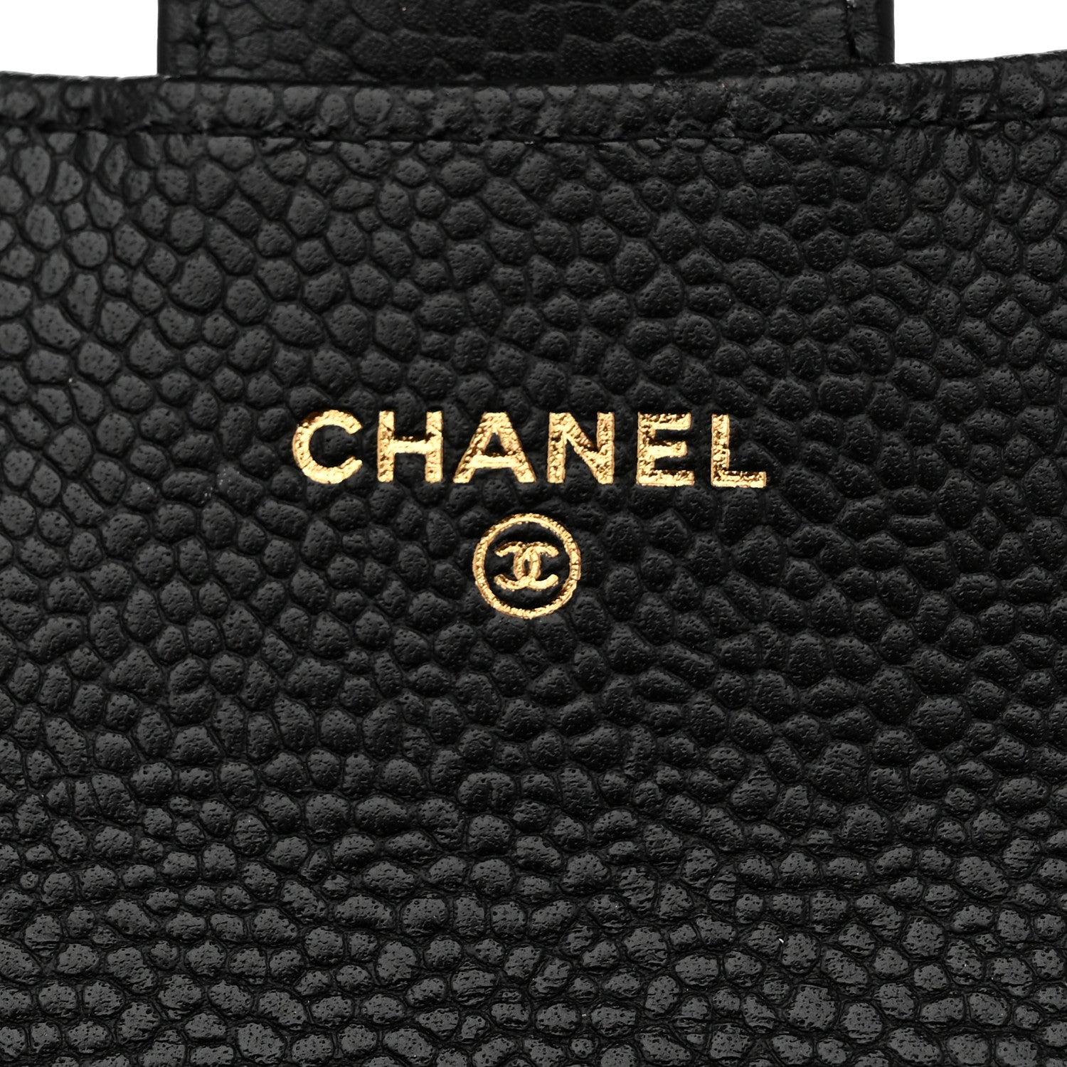 Chanel Caviar Quilted Flap Card Holder Wallet Black 6 of 9