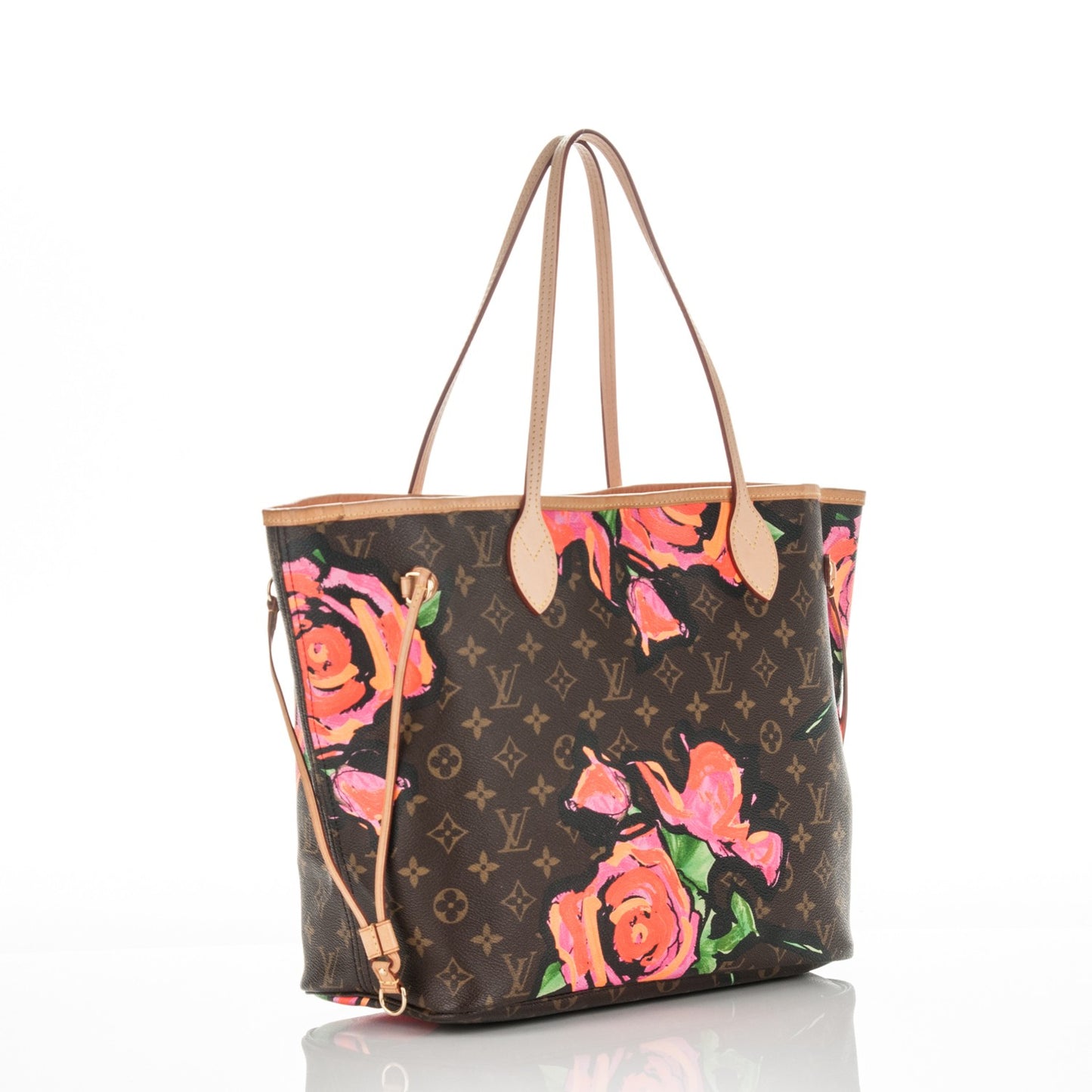 Monogram Roses Neverfull MM