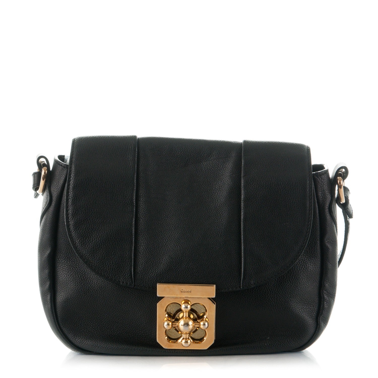 Chloe Calfskin Elsie Crossbody Bag Black 1 of 9