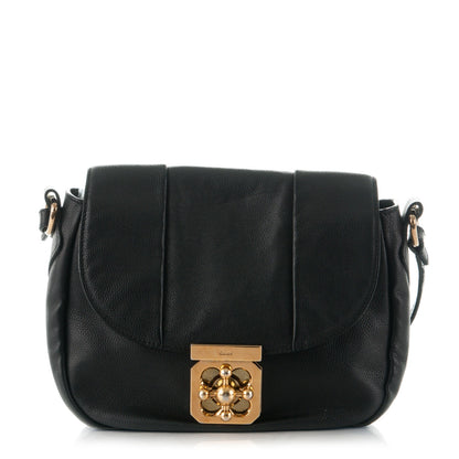 Chloe Calfskin Elsie Crossbody Bag Black 1 of 9
