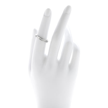 Harry Winston Platinum Diamond Traffic Wedding Band Ring 51 5.75 2 of 4