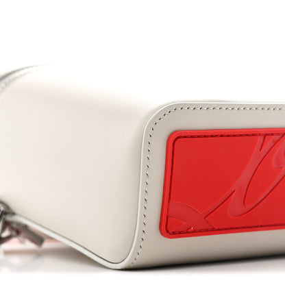 Christian Louboutin Calfskin Paris Kypipouch Top Handle Bag Albatre 8 of 9