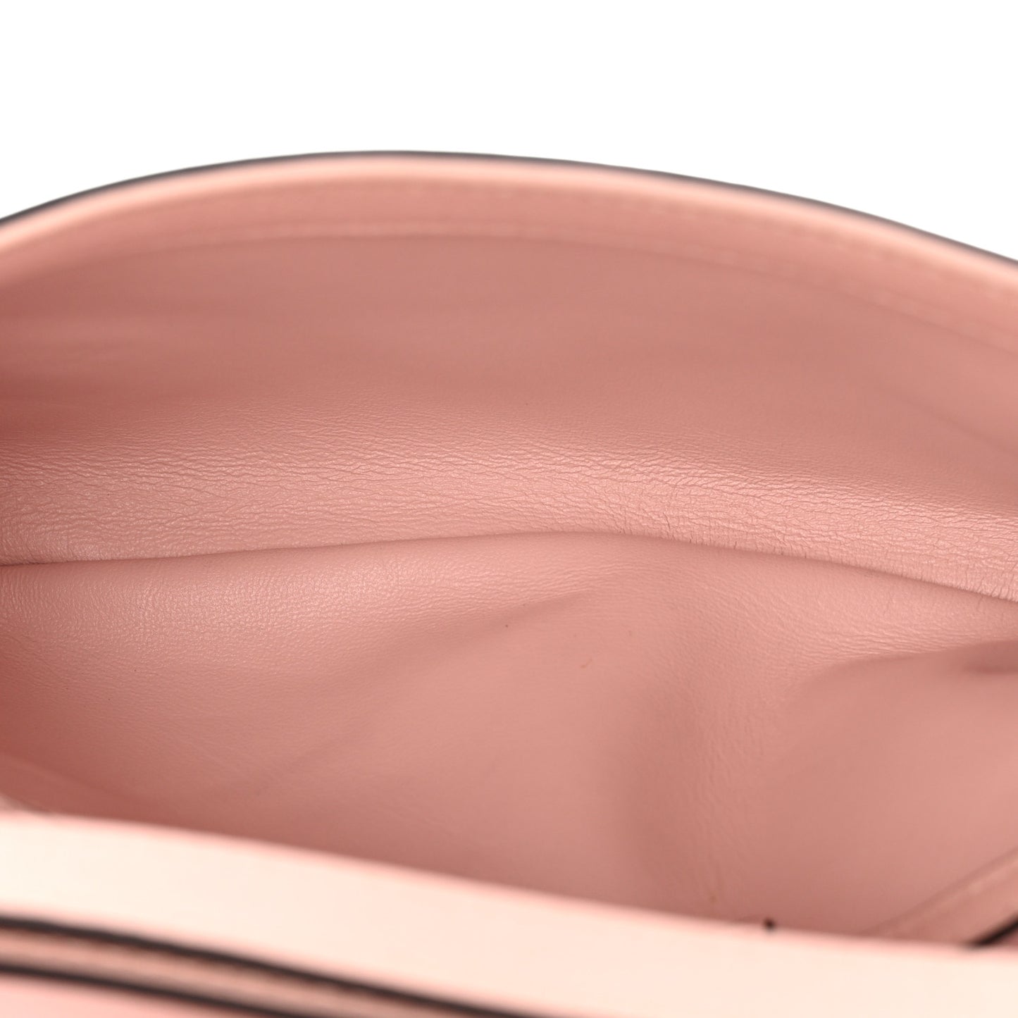 Roxy Calfskin Blondie Chain Shoulder Flap Bag Powder Pink