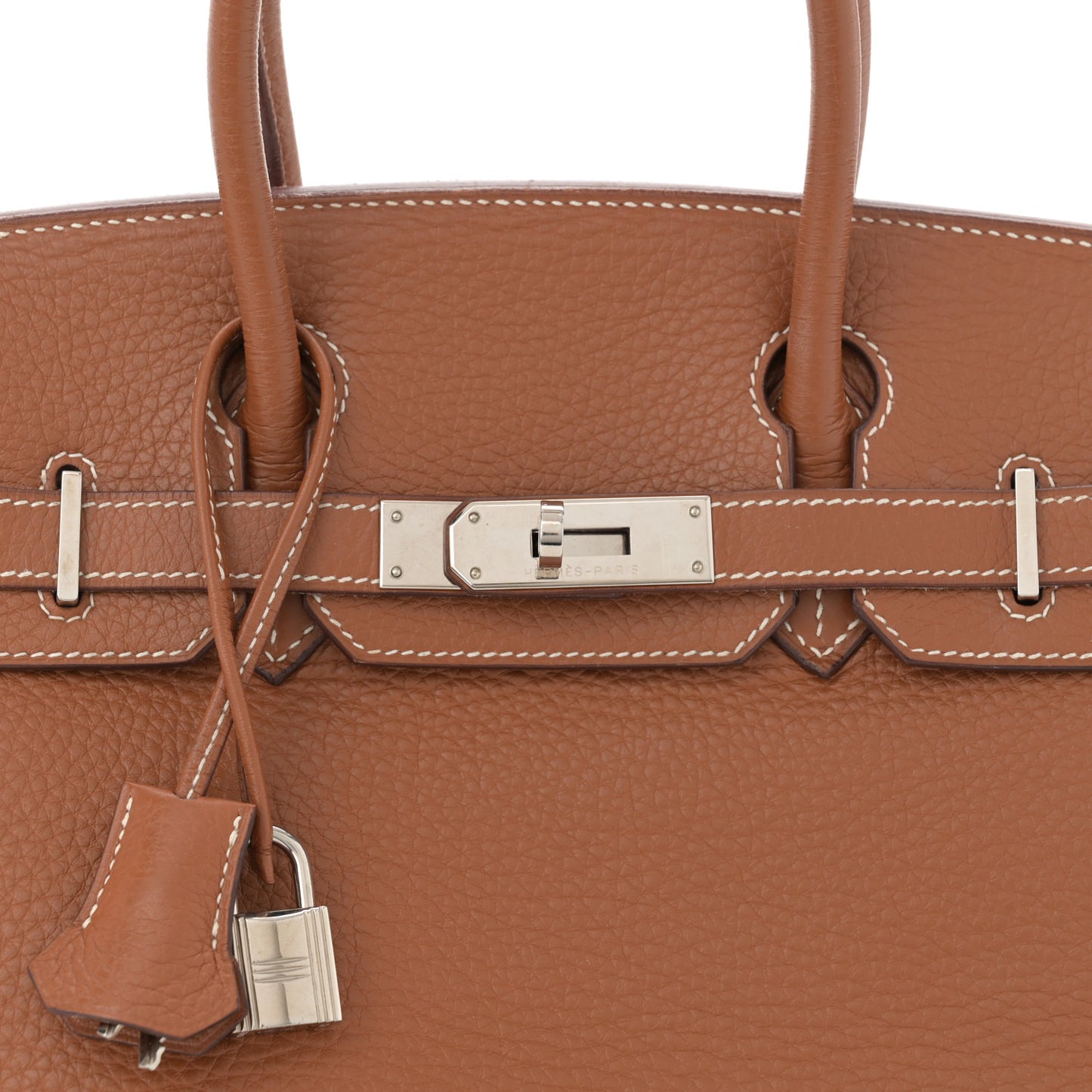 Taurillon Clemence Birkin 30 Gold