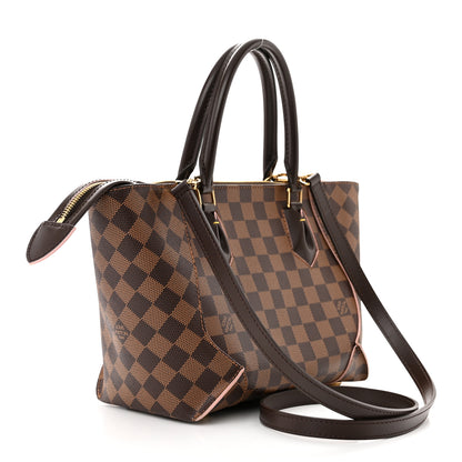 Louis Vuitton Damier Ebene Caissa Tote PM Rose Ballerine 3 of 10