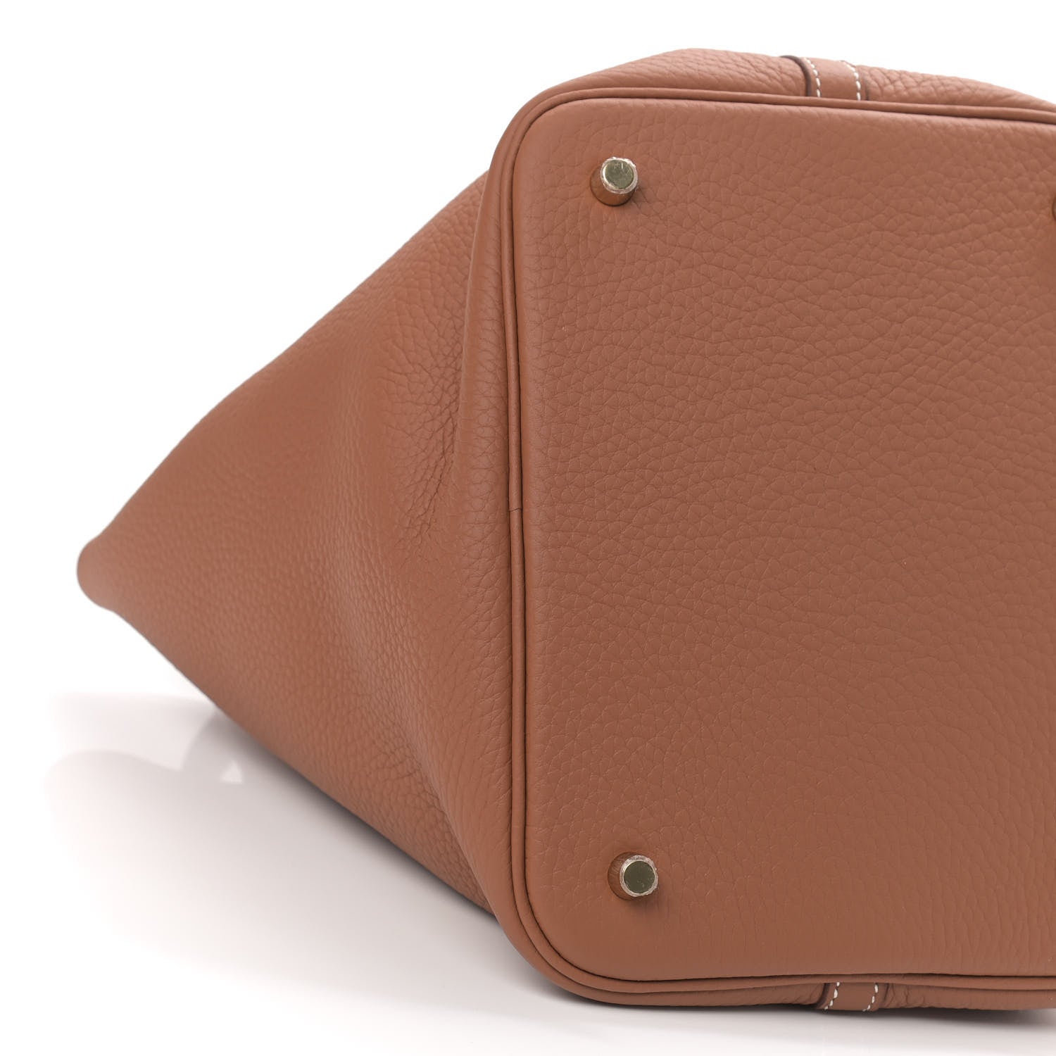 Hermes Taurillon Clemence Picotin Lock 22 MM Gold 8 of 9