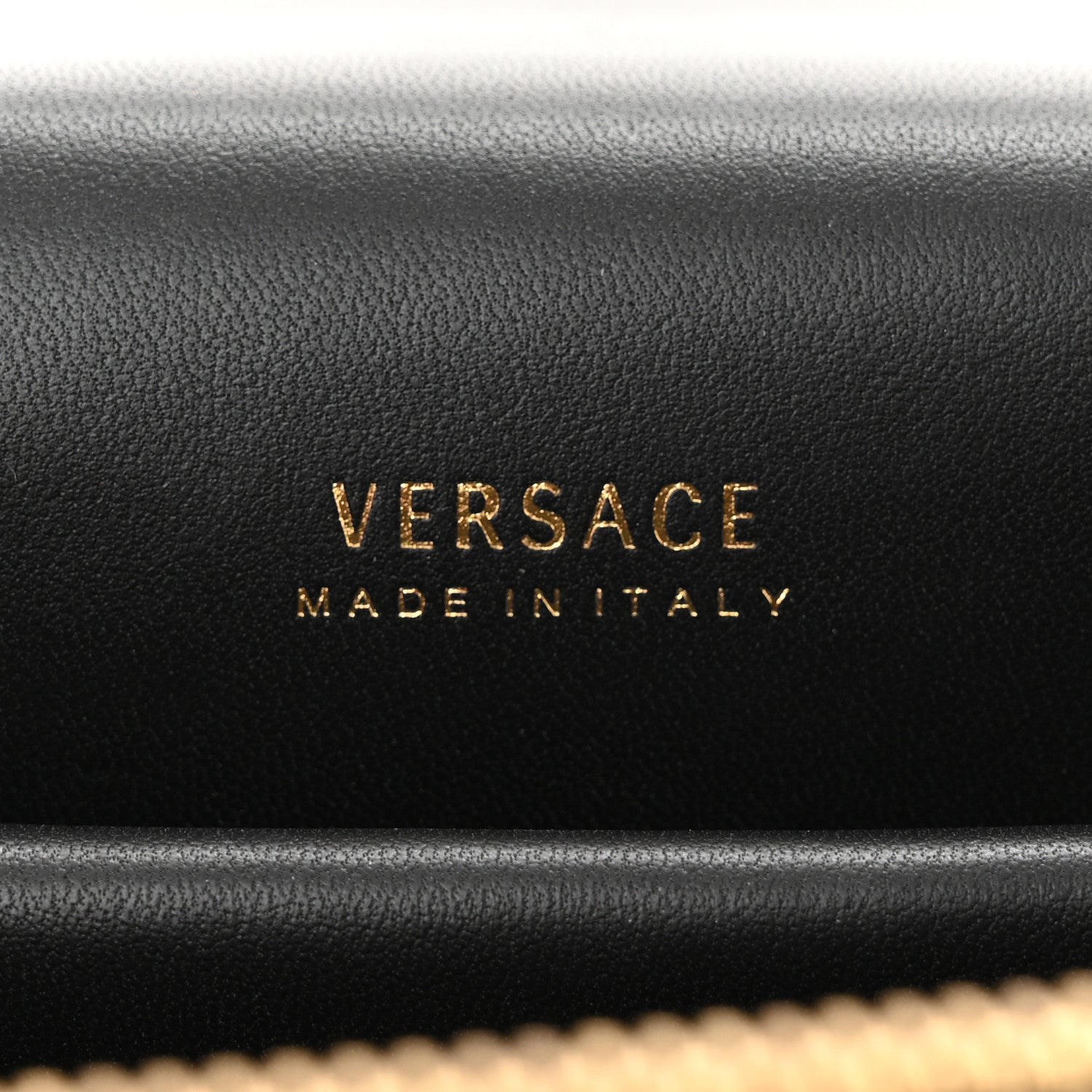 Versace Snakeskin Virtus Top Handle Shoulder Bag Beige 6 of 9