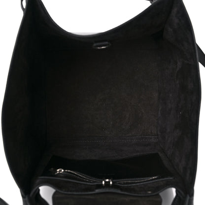Celine Supple Grained Calfskin Small Long Strap Big Bag Black 5 of 11
