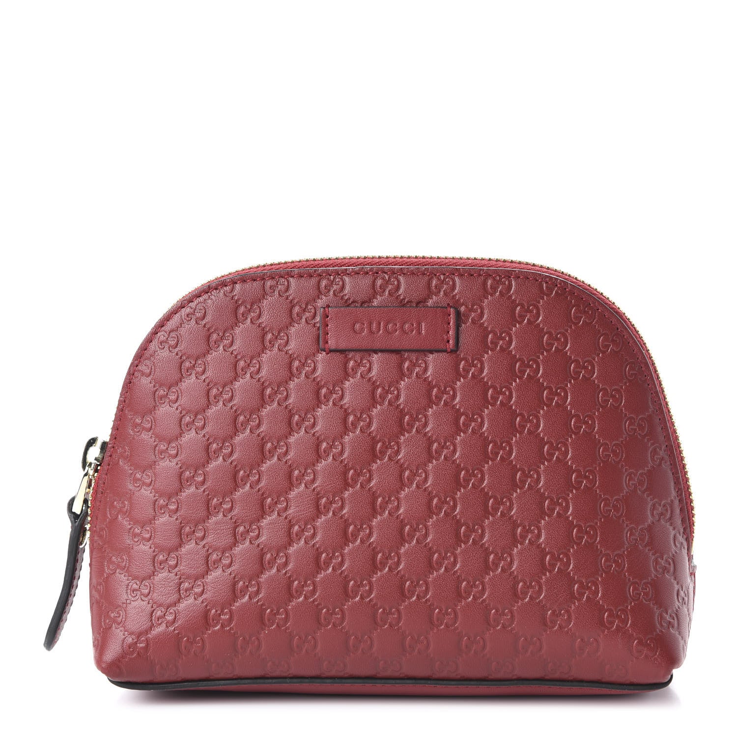 Gucci Microguccissima GG Cosmetic Case Red 1 of 11