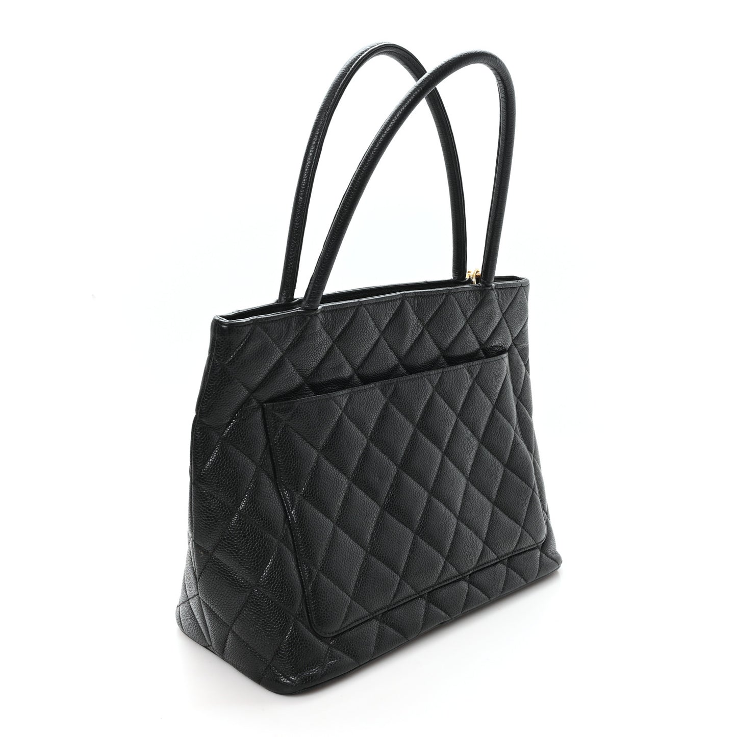 Caviar Quilted Medallion Tote