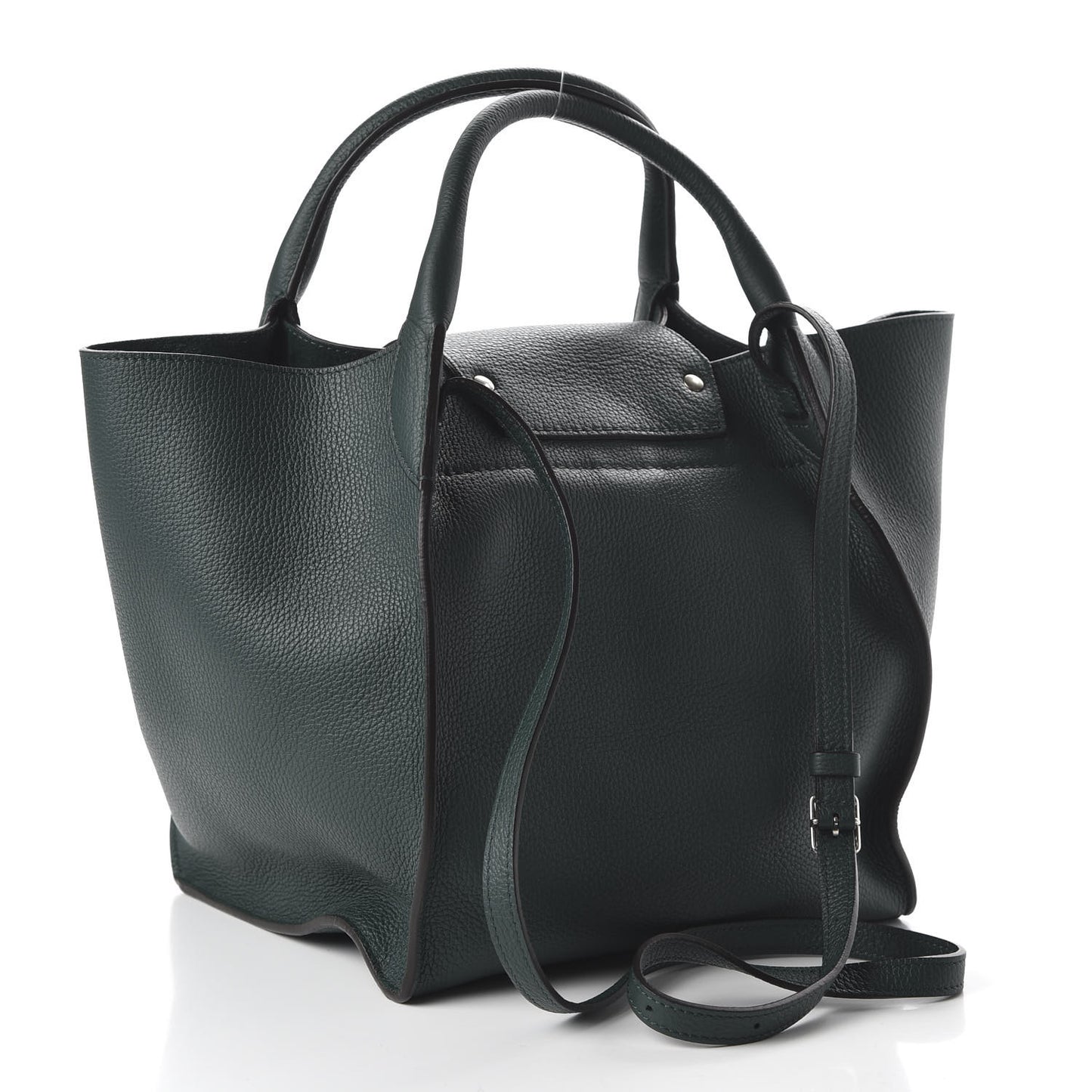 Supple Grained Calfskin Small Big Bag Amazone
