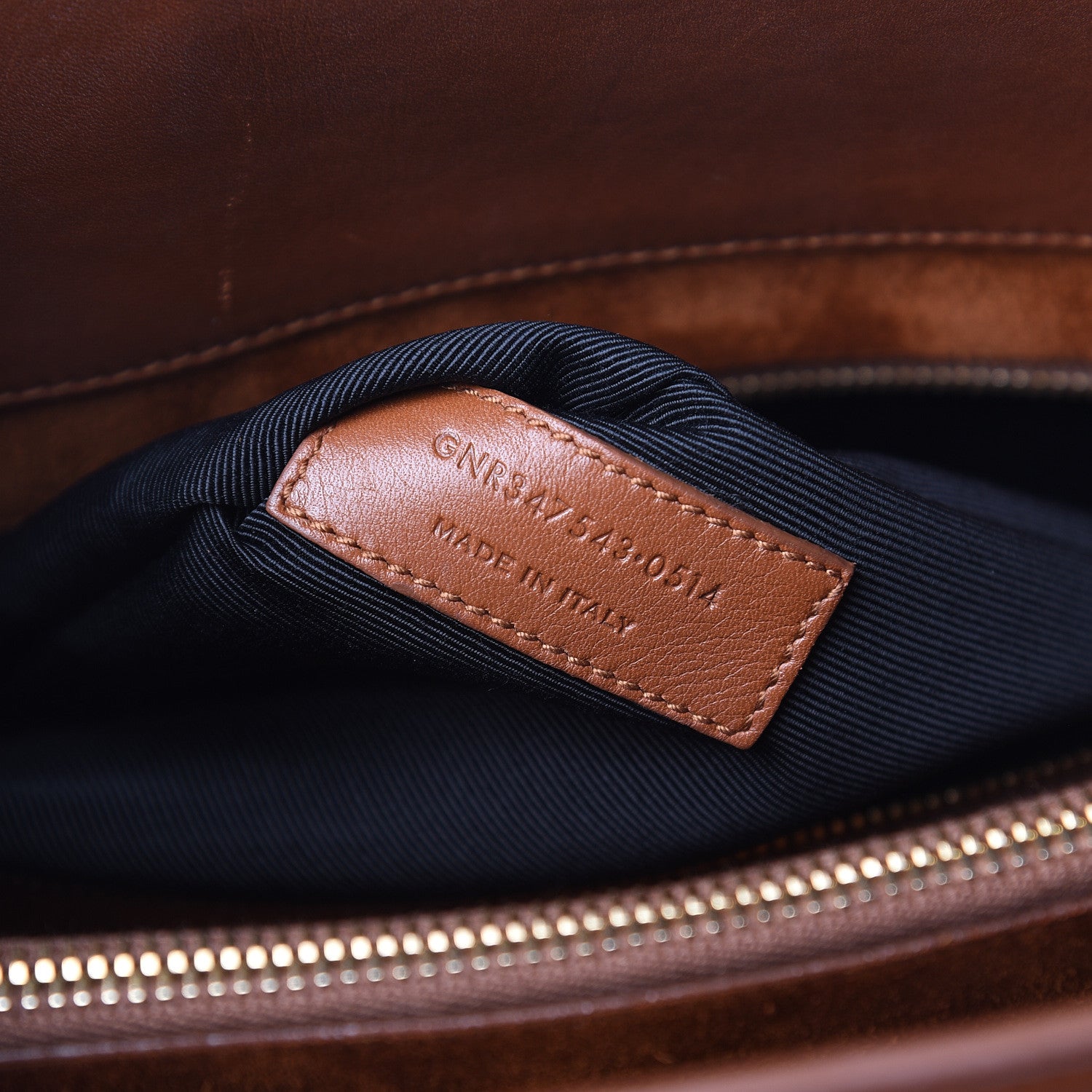 Saint Laurent Calfskin Large Sac De Jour Carryall Cognac 5 of 32