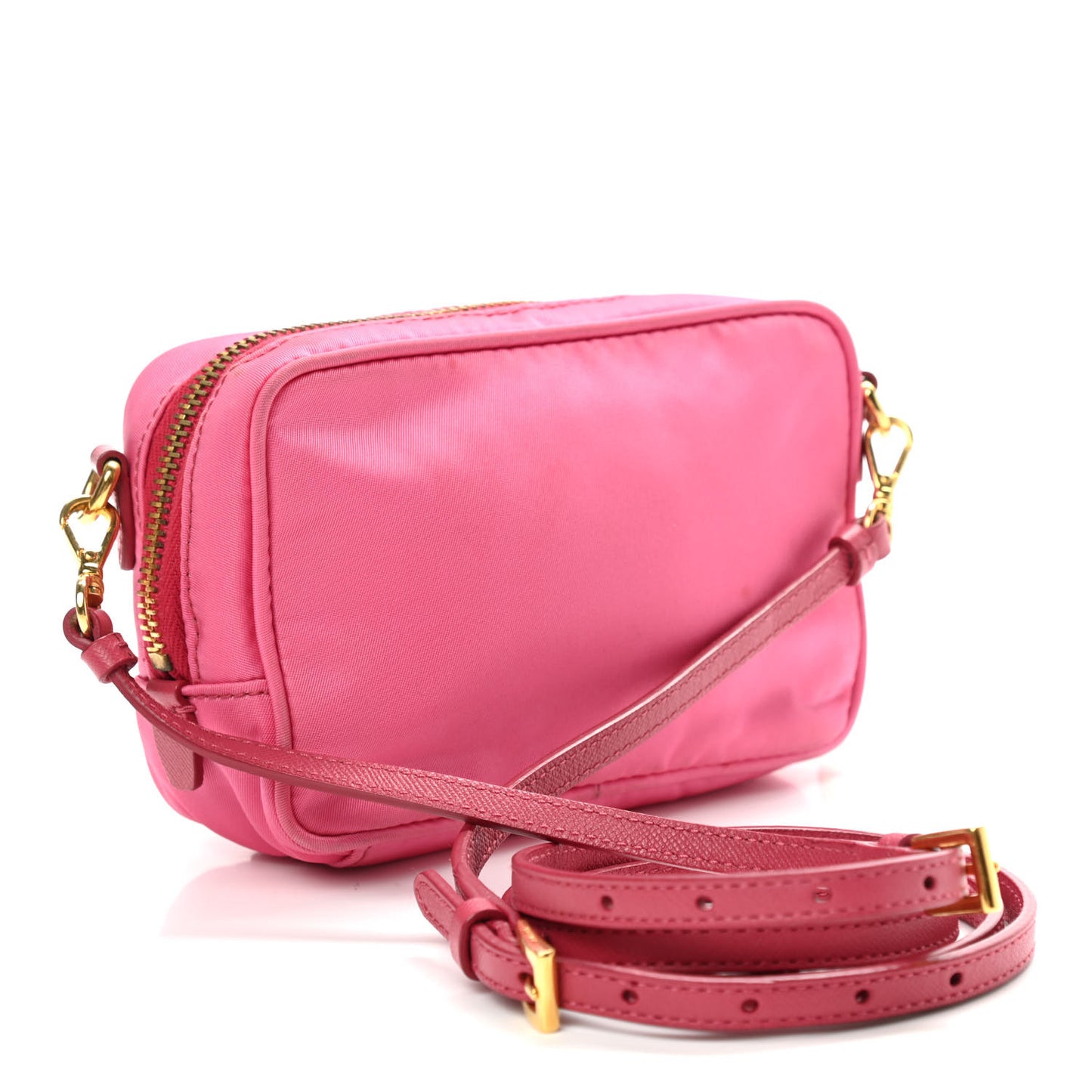 Tessuto Nylon Bow Camera Bag Begonia