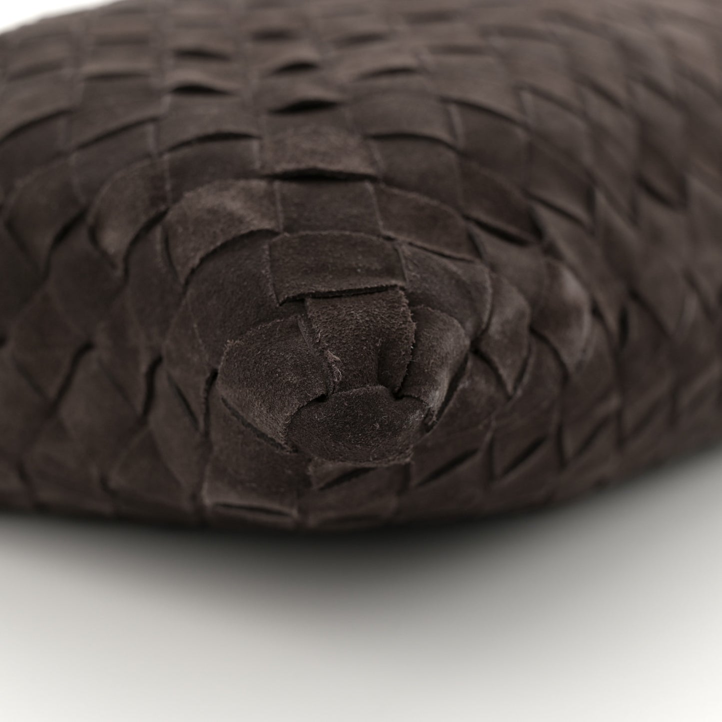 Suede Intrecciato Small Hop Fondant