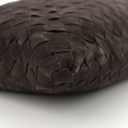 Bottega Veneta Suede Intrecciato Small Hop Fondant 9 of 12