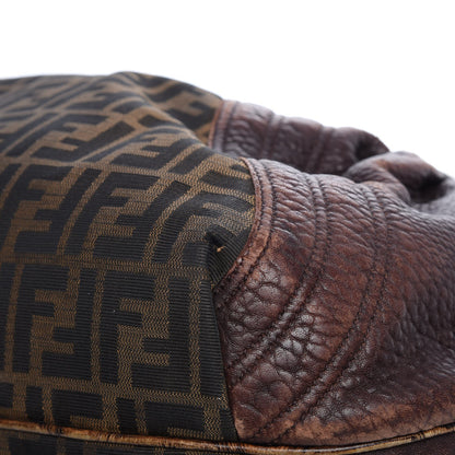 Fendi Zucca Nappa Nuvolata Vitello Tortuga Spy Tobacco Moro 19 of 24