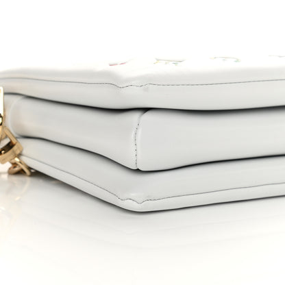 Louis Vuitton Lambskin Embossed Monogram LV Garden Coussin PM Cream 10 of 14