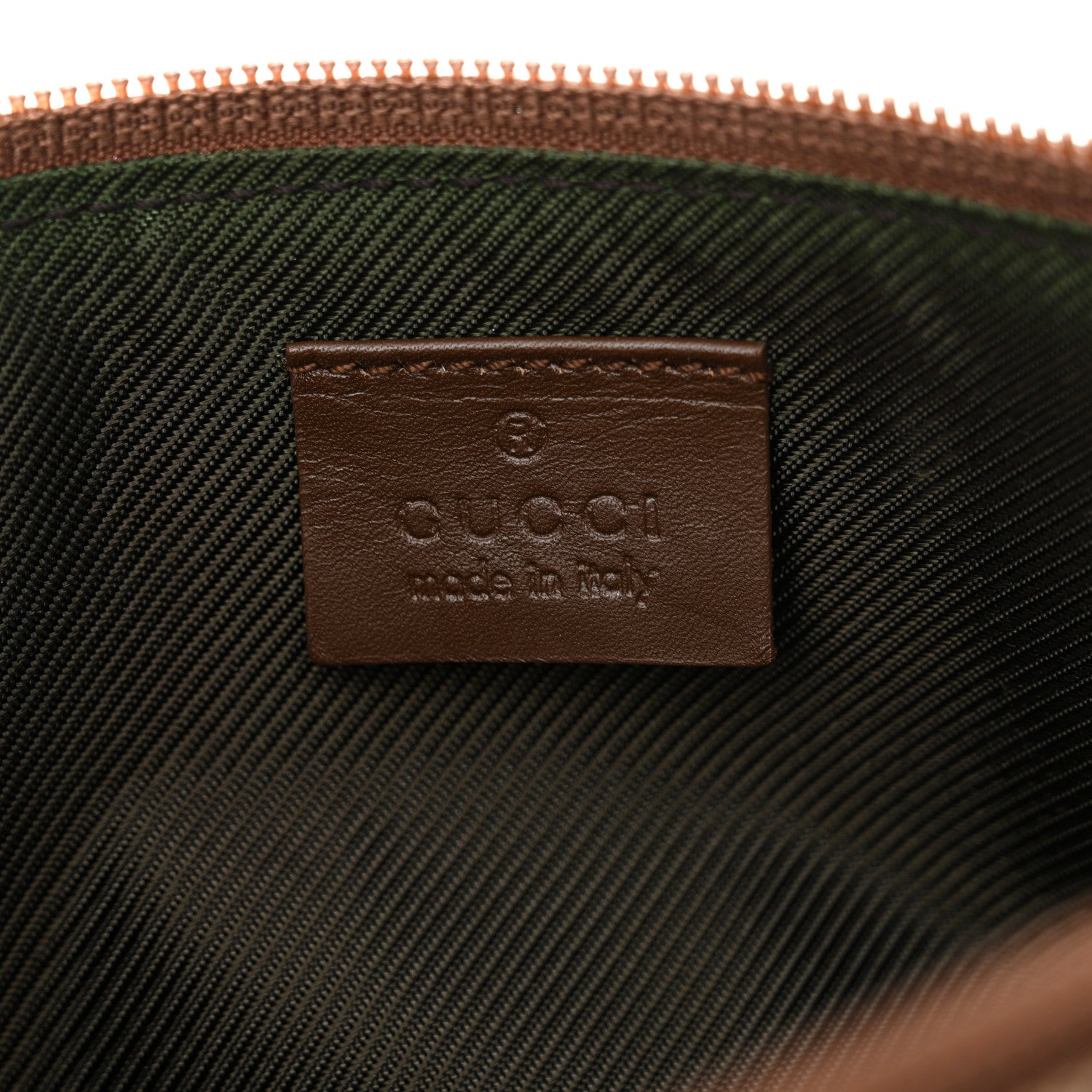Gucci Monogram Boat Pochette Brown 6 of 12