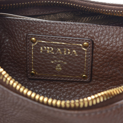 Prada Vitello Daino Hobo Cacao 6 of 13
