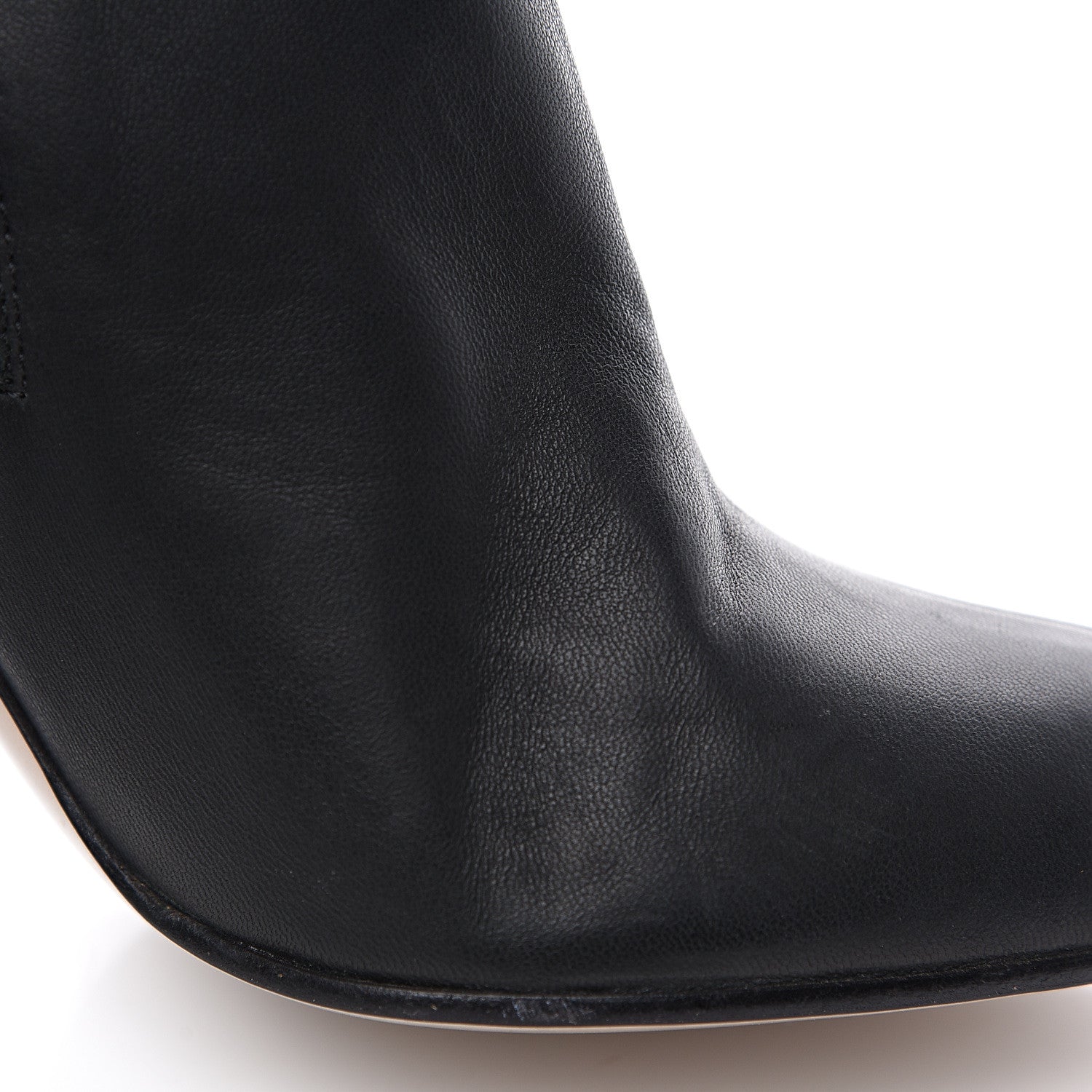 Valentino Garavani Calfskin Over The Knee Boots 39.5 Black 10 of 10