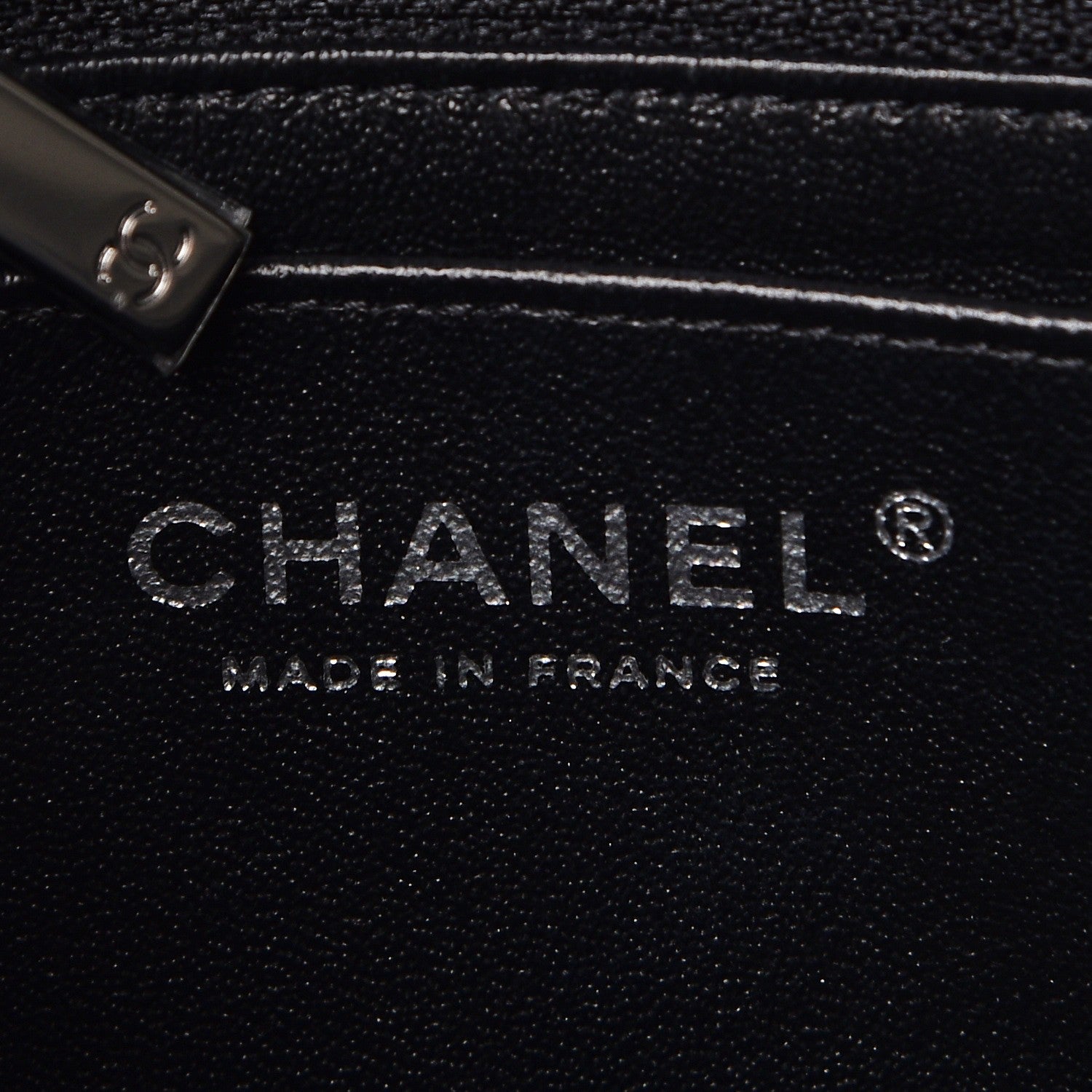 Chanel Iridescent Caviar Quilted Mini Rectangular Flap Black 6 of 7