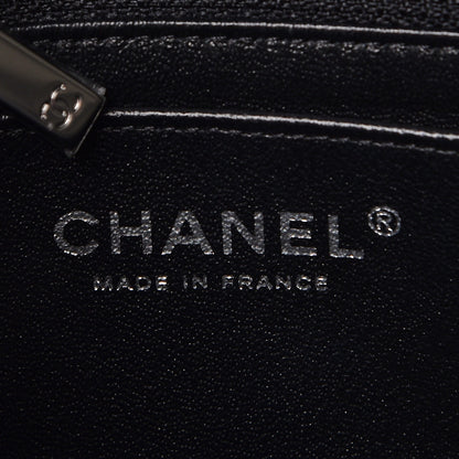 Chanel Iridescent Caviar Quilted Mini Rectangular Flap Black 6 of 7