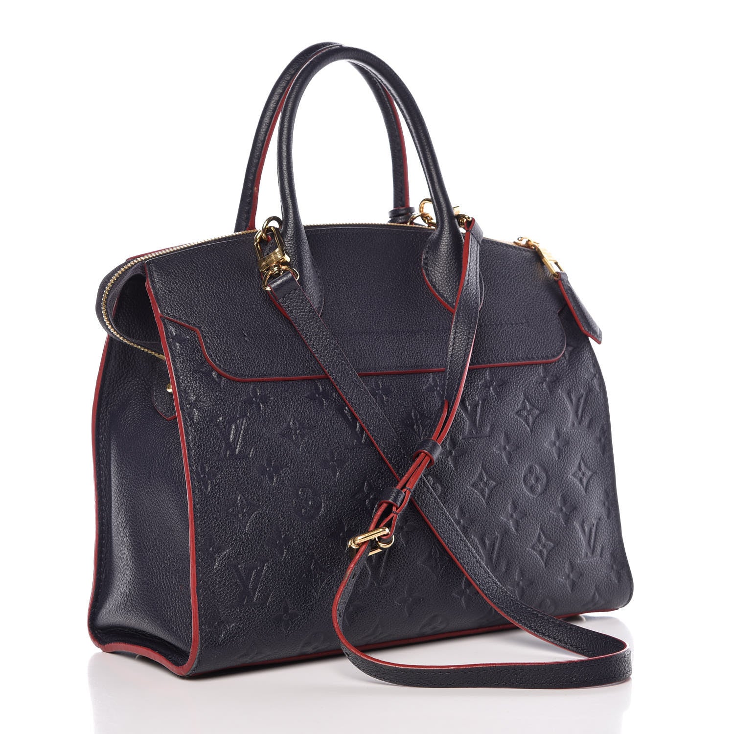Louis Vuitton Empreinte Pont Neuf MM Marine Rouge 5 of 18