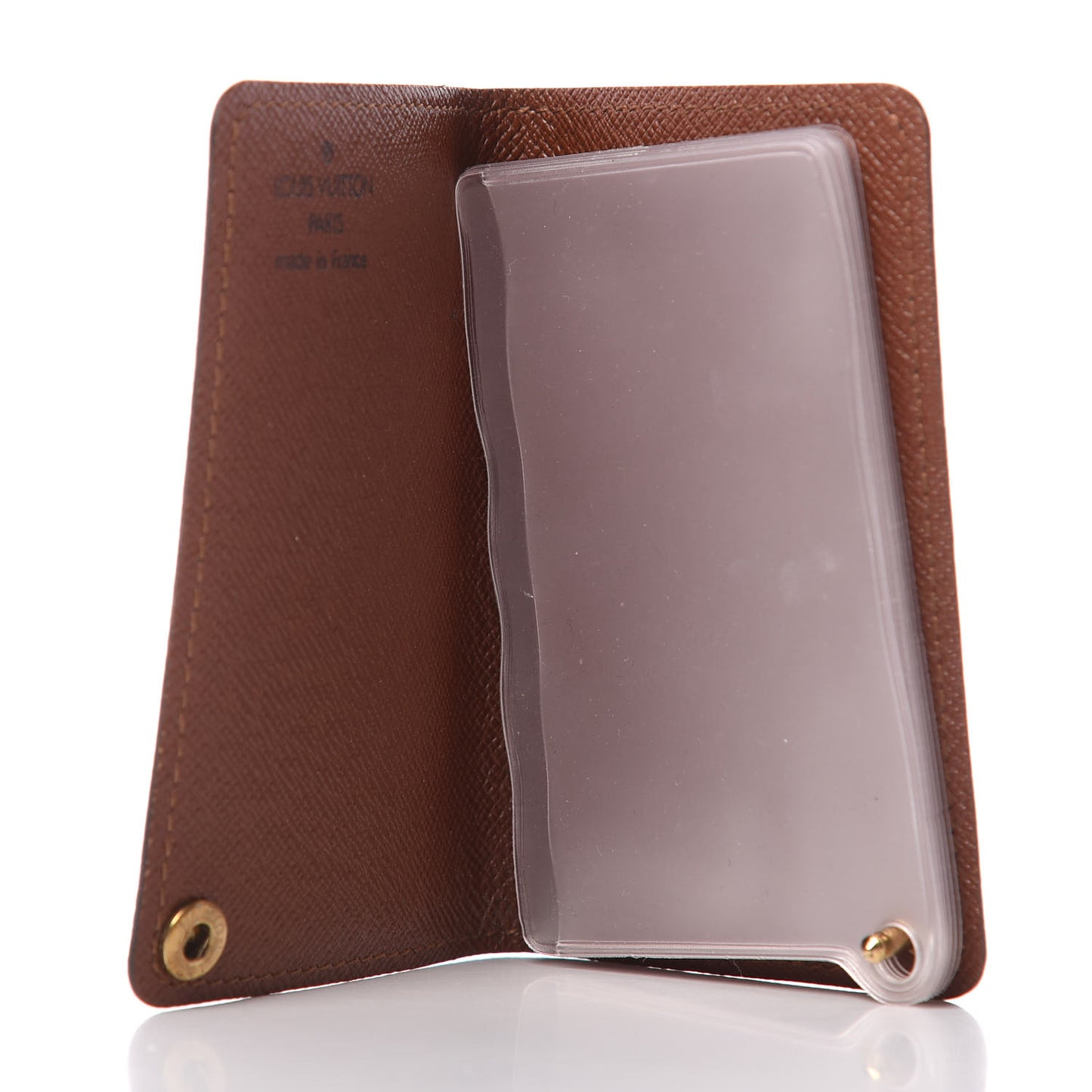 Monogram Credit Card Photo Holder