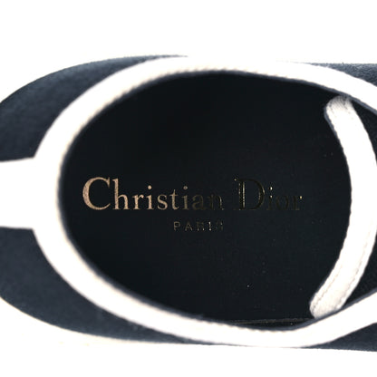 Christian Dior Canvas Walk'N'Dior Low Top Sneakers 38 Black 8 of 9