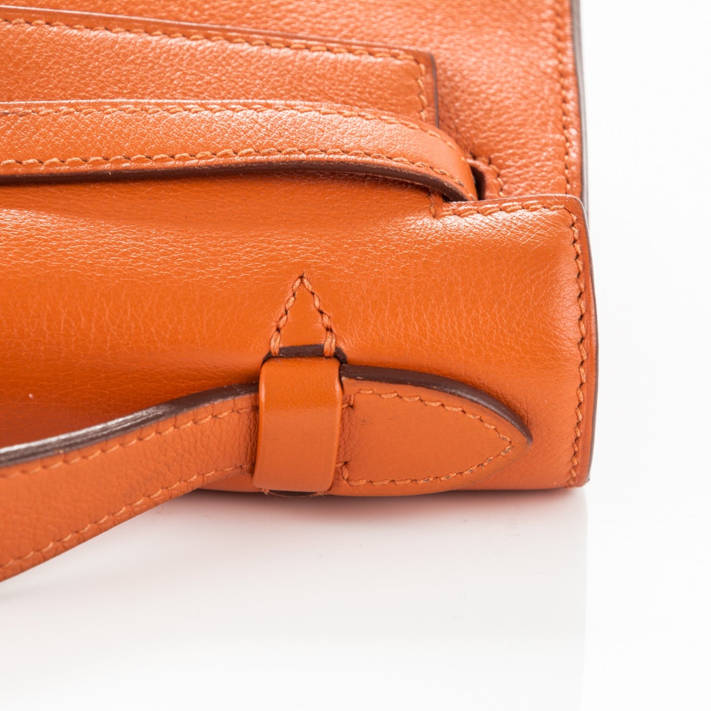 Swift Kelly Pochette Clutch Orange