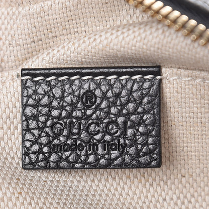 Gucci Pebbled Calfskin Small Soho Disco Bag Black 6 of 7