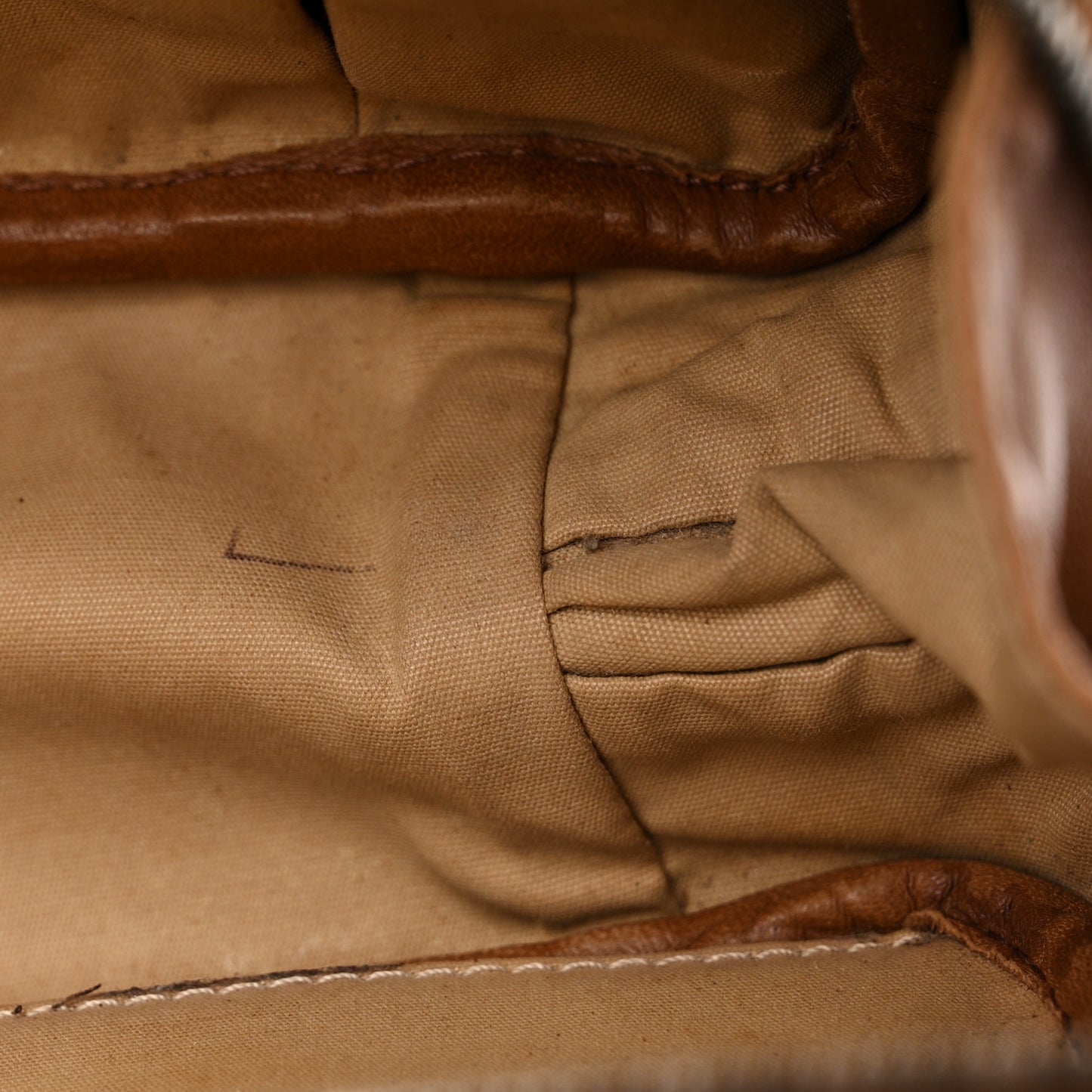 Nappa Intrecciato Cosmetic Bag Noce