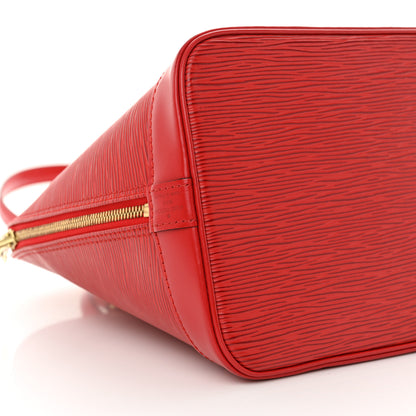 Louis Vuitton Epi Alma PM Castillan Red 9 of 14